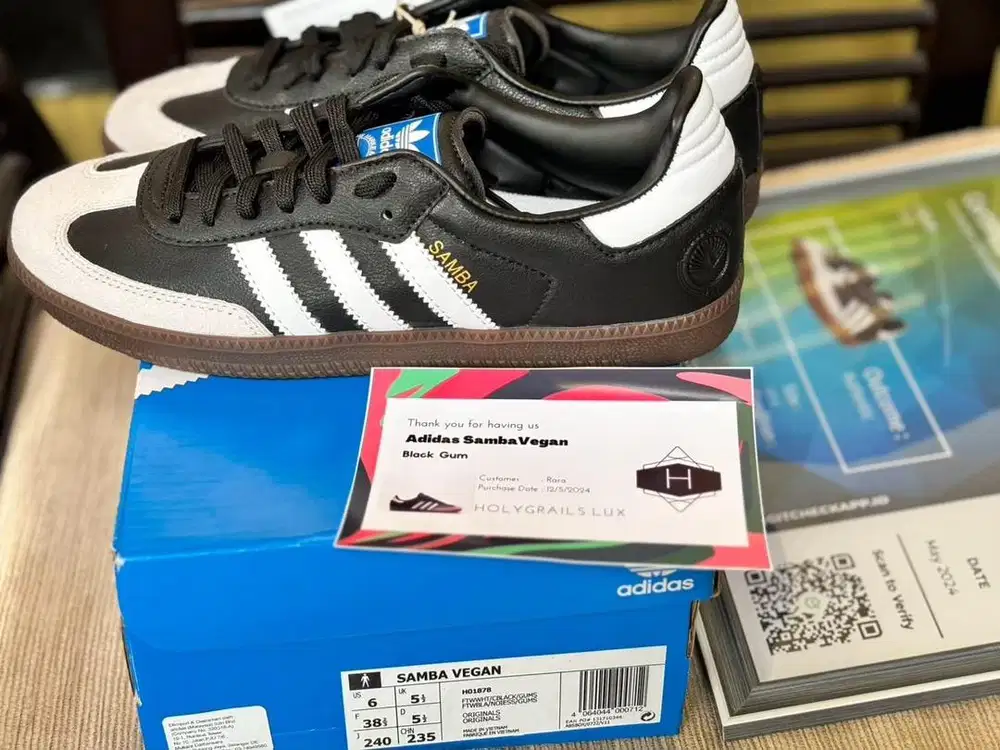 Adidas Samba Black Vegan Original Brand New 100%