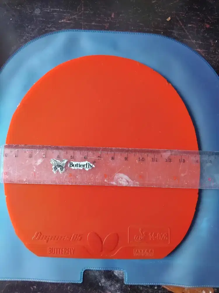 Jual karet butterfly dignics 05 merah & tenergy 05 hitam..