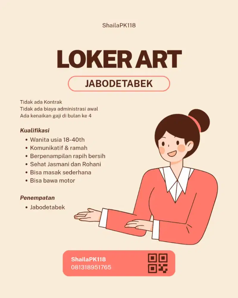 LOWONGAN KERJA JABODETABEK