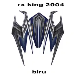 STRIPING LIST HONDA YAMAHA RX KING TAHUN 2004