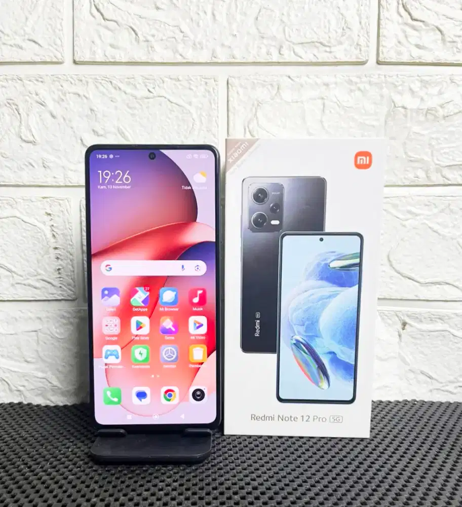 Redmi Note 12 Pro 5G 8/256 MULUS Fullset