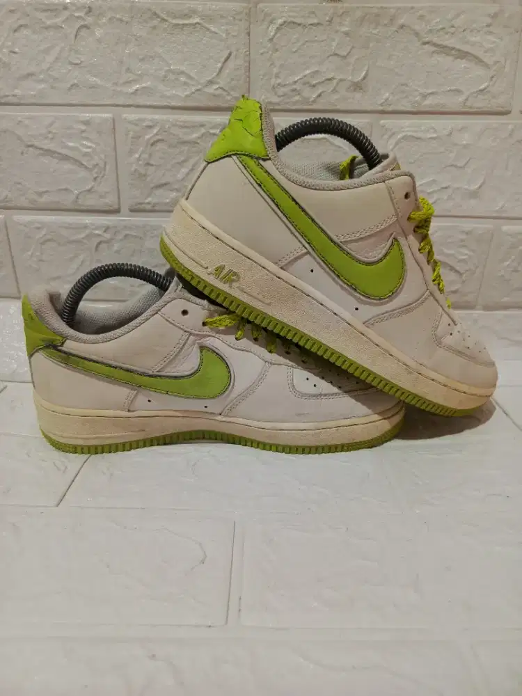 Nike Air Force 1 low white green