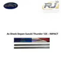 As Shock Depan Suzuki Thunder 125 – IMPACT
