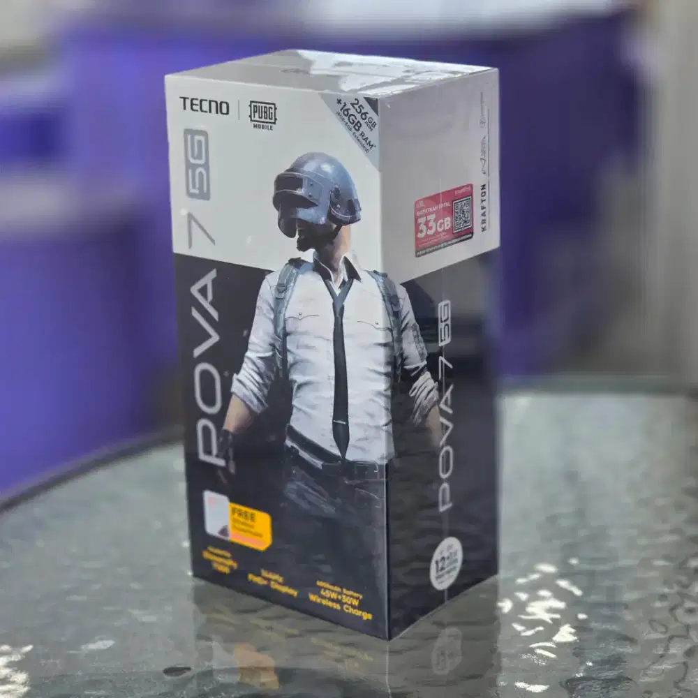 TECNO POVA 7 5G FREE WIRELESS GAMING LIBAS HANYA 4 JUTAAN