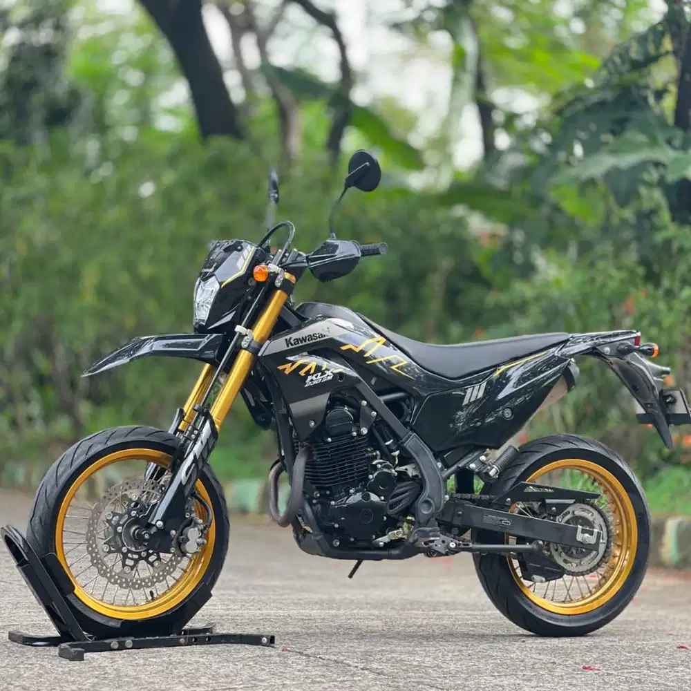 KAWASAKI KLX 230 SM BLACK 2022 KM 1K PAJAK PANJANG SIAP GAS