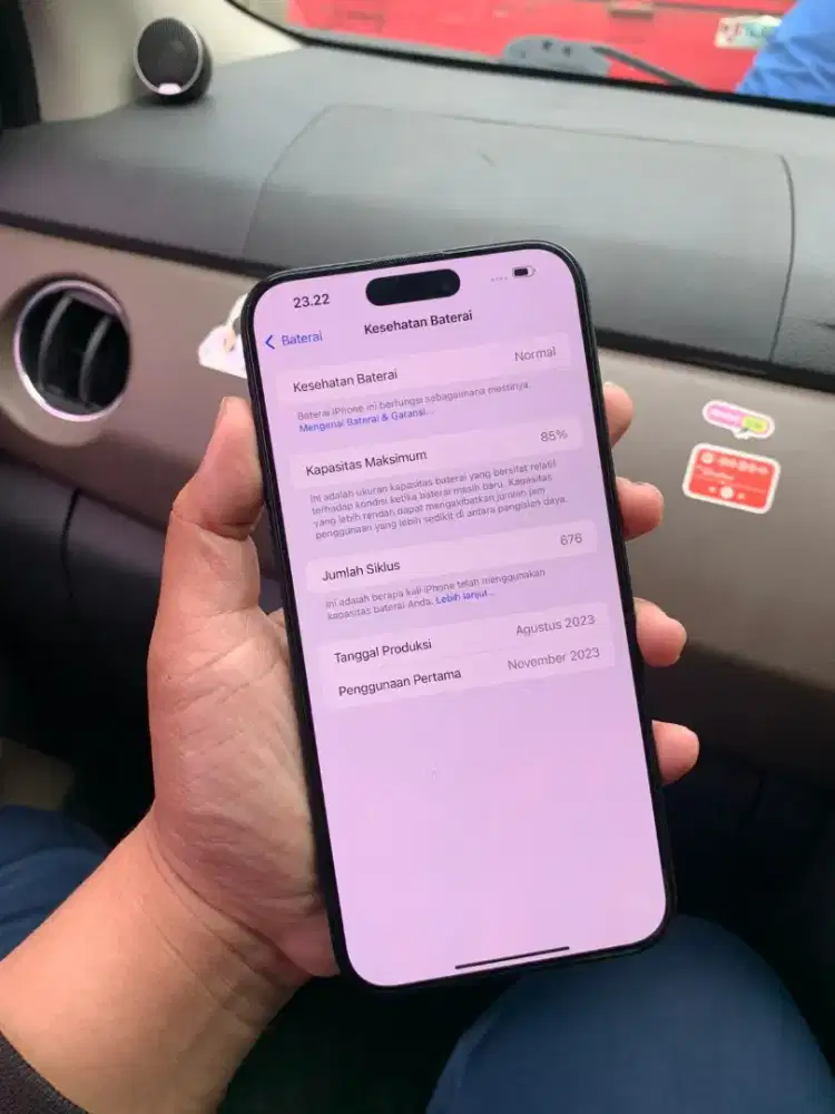 iPhone 15 Pro Max 256GB Fullset iBox resmi