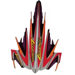 STRIPING LIST HONDA ASTREA LEGENEDA TAHUN 2001