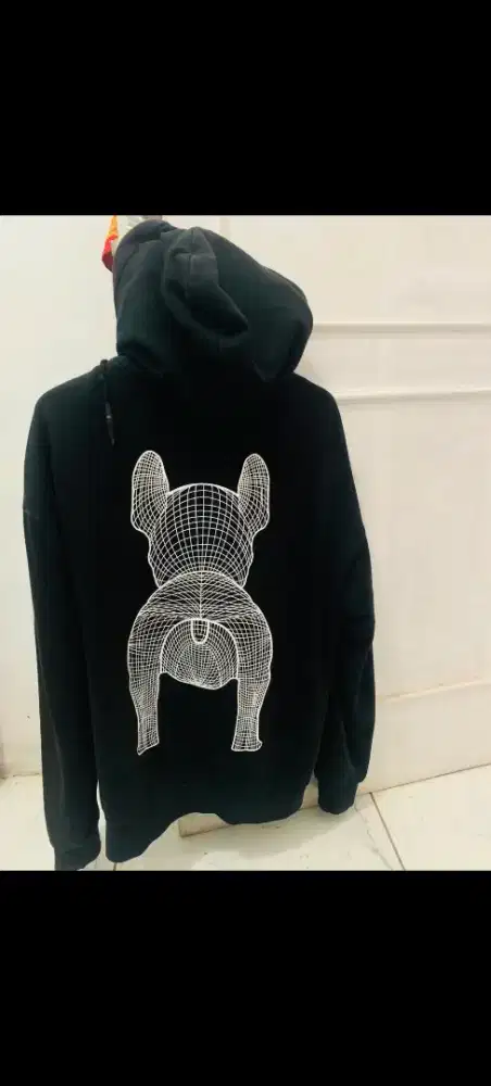 Jaket hoodie zipper lifework original