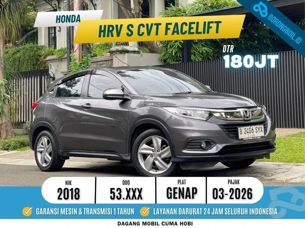 Hrv S CVT 2018 Abu Abu Facelift