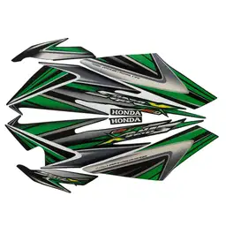 STRIPING LIST HONDA SUPRA X 125 D TAHUN 2006 - 2007