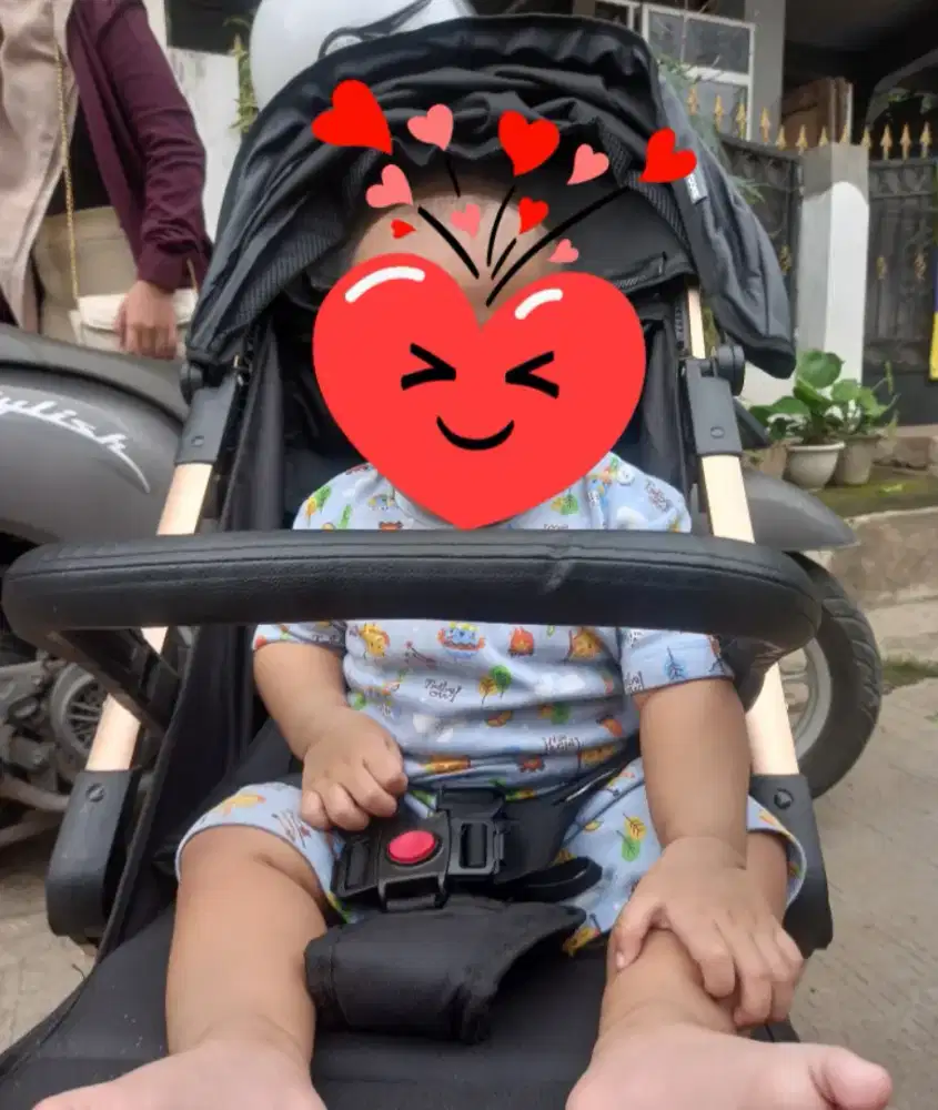 Jual stroler bayi masih mulus