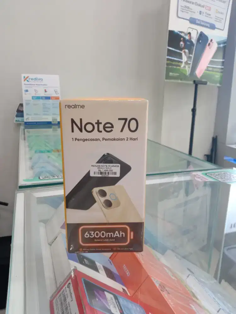 Realme note 70 ram 4+64GB