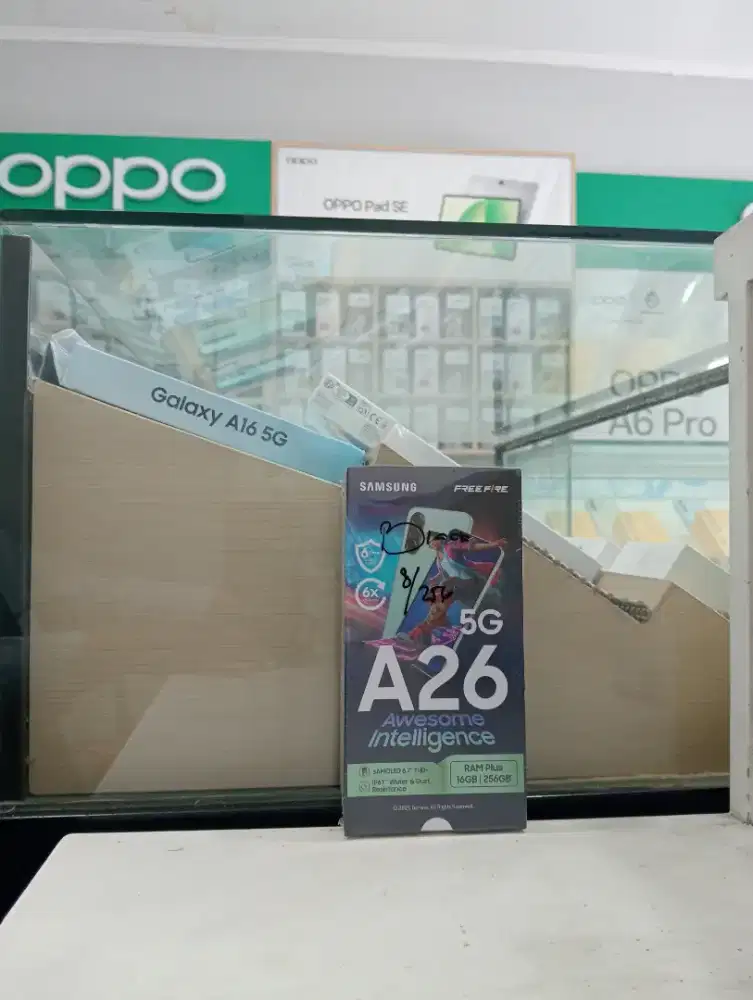 SAMSUNG A26 5G 8/256 NEW MURAH QR GADGET