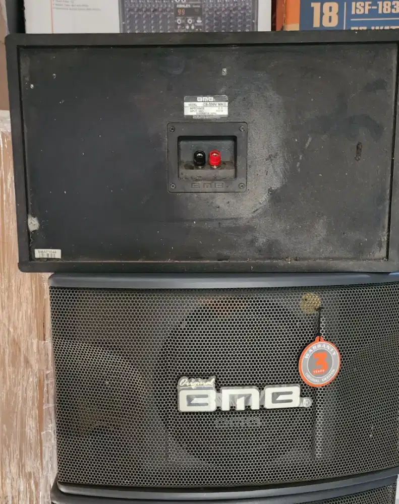 Sepasang Speaker Pasif BMB 8 Inc + Breket