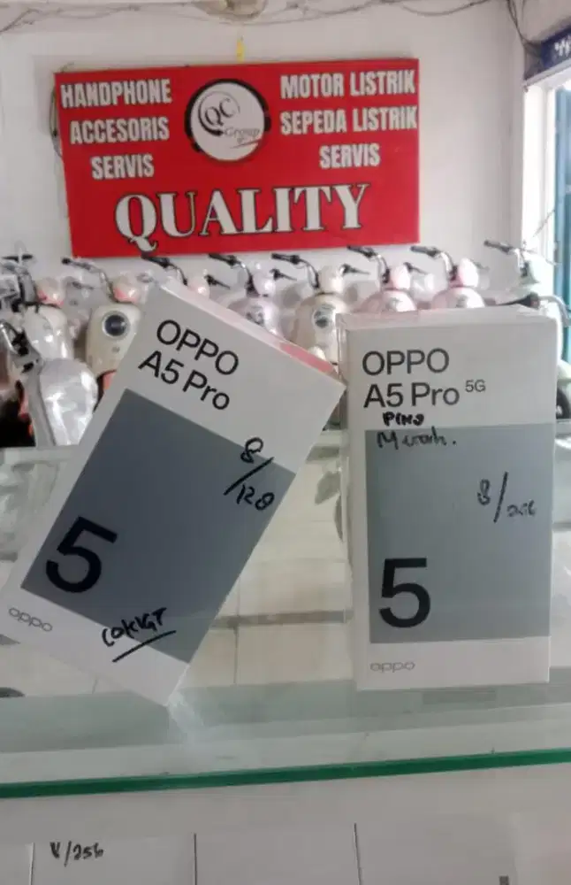 Promo NOVEMBERKAH Oppo A5 pro (8+8/128) Promo hp baru, segel dan murah
