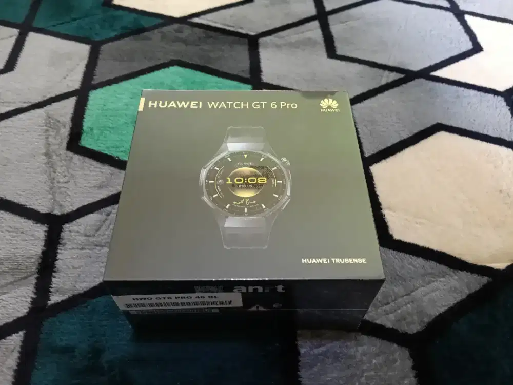 Huawei Watch GT 6 Pro Black New Segel BNIB 46mm