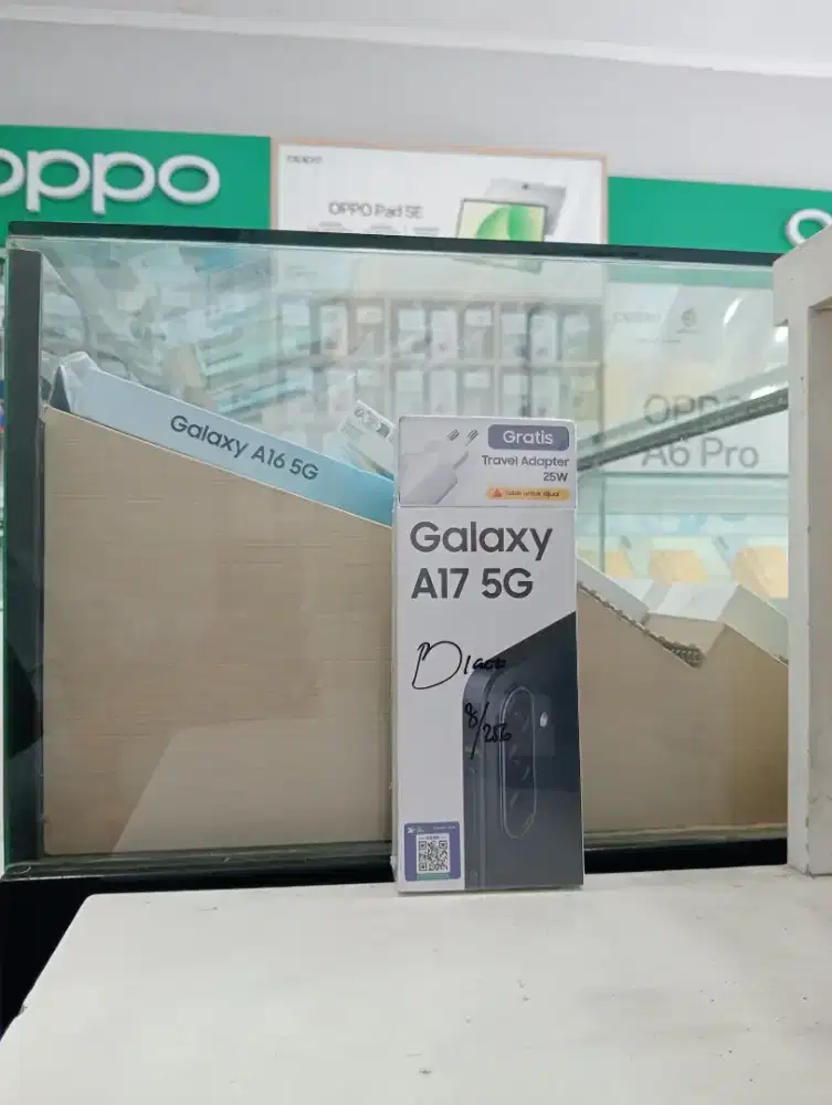 SAMSUNG A17 5G 8/256 NEW MURAH QR GADGET