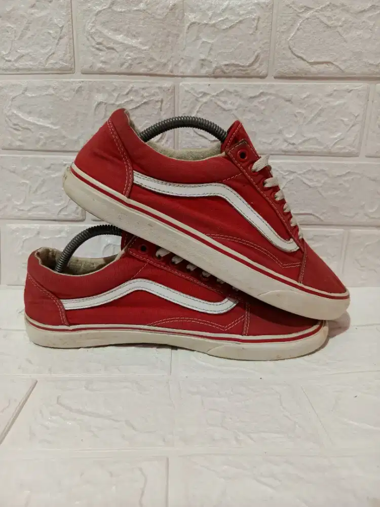 Vans Old skool classic red white