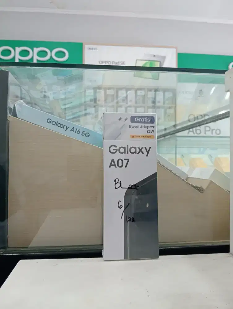 SAMSUNG A07 6/128 NEW MURAH QR GADGET