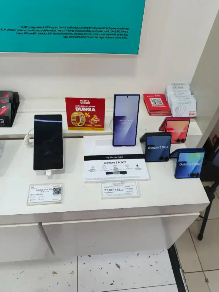 Home credit lagi ada penawaran khusus untuk SAMSUNG