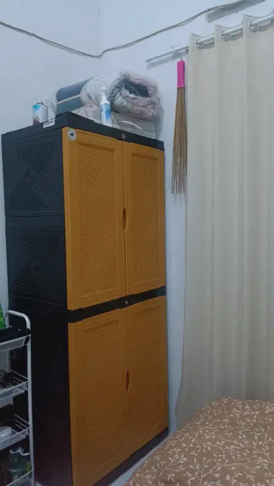 Lemari plastik 2 tingkat