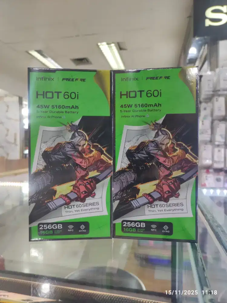 Infinix Hot 60i Ram 8/256Gb New