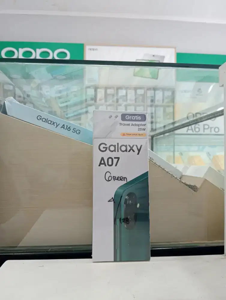 SAMSUNG A07 4/128 NEW MURAH QR GADGET