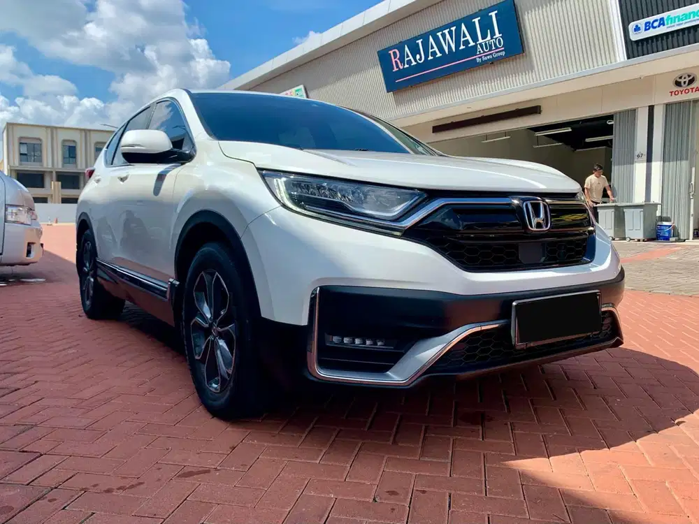 TERMURAH!! HONDA CRV TURBO PRESTIGE SENSING CVT AT MATIC 2021 PUTIH