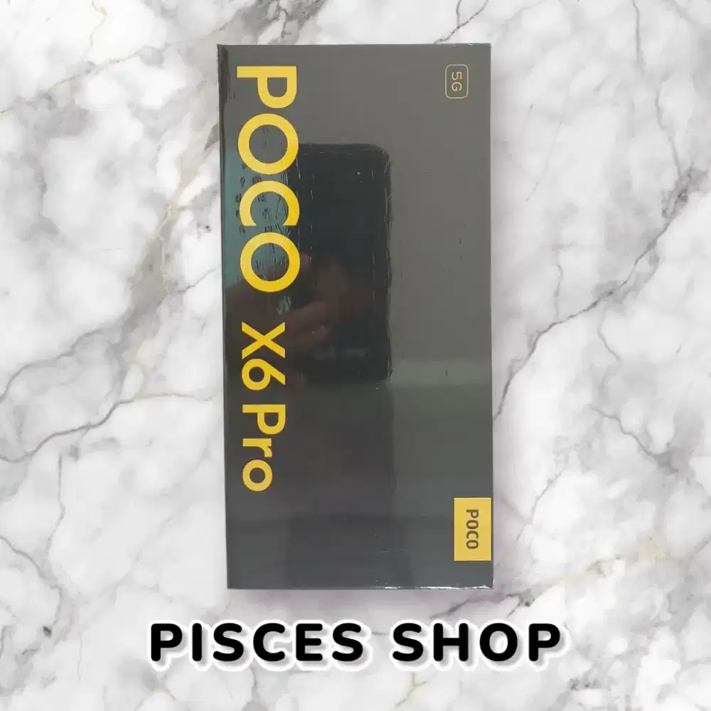 POCO X6 PRO RAM 12/512  NEW Segel Garansi Resmi 1 Tahun