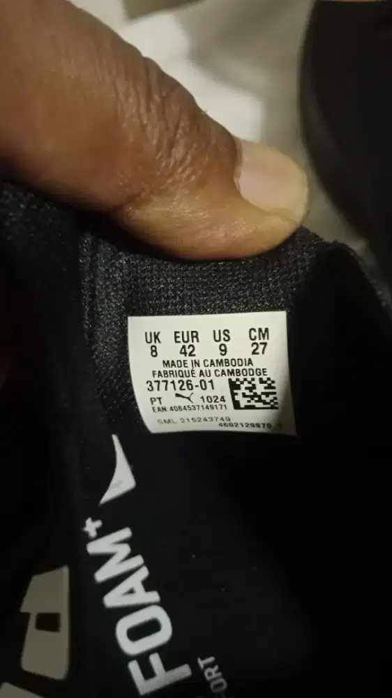 Puma enzo 2 clean running shoes