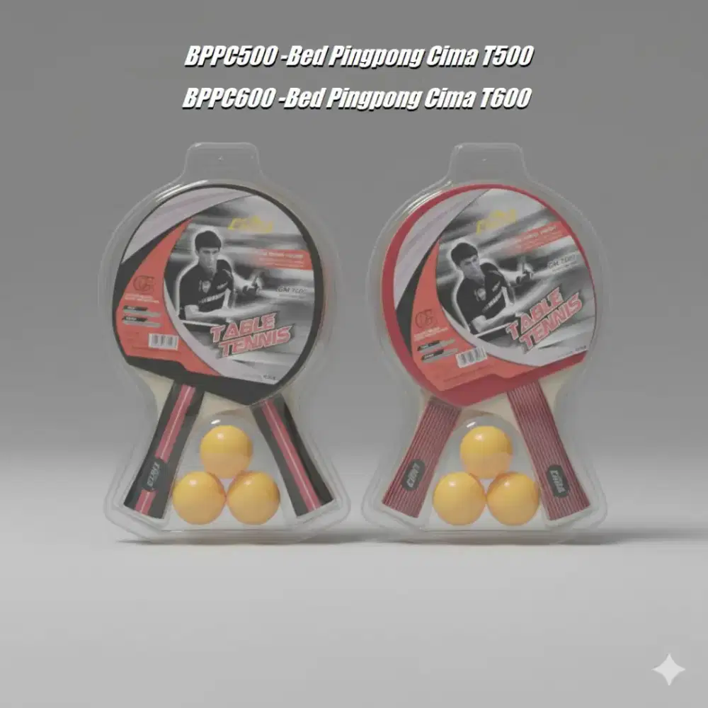 PAKET ALAT PINGPONG TENIS MEJA 2 BED 3 BOLA
