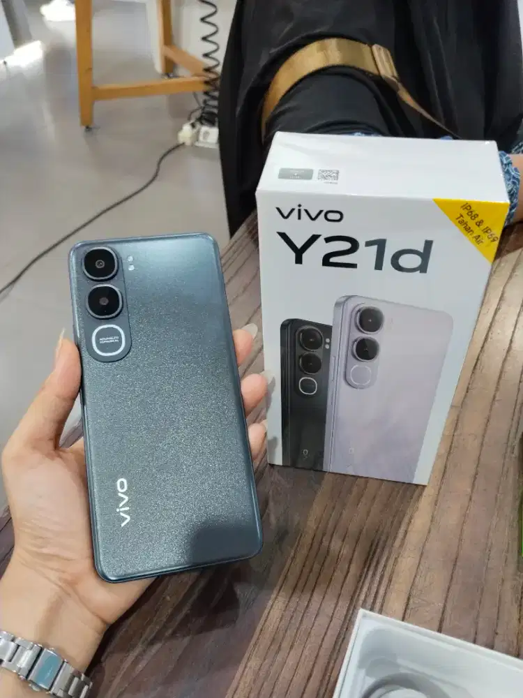 Vivo Y21D anti air, baterai 6500Mah