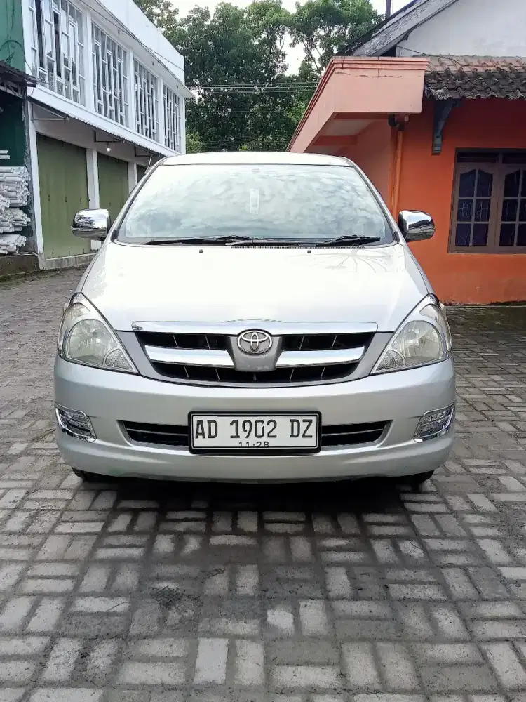 Toyota Inova manual Pertamax 2005