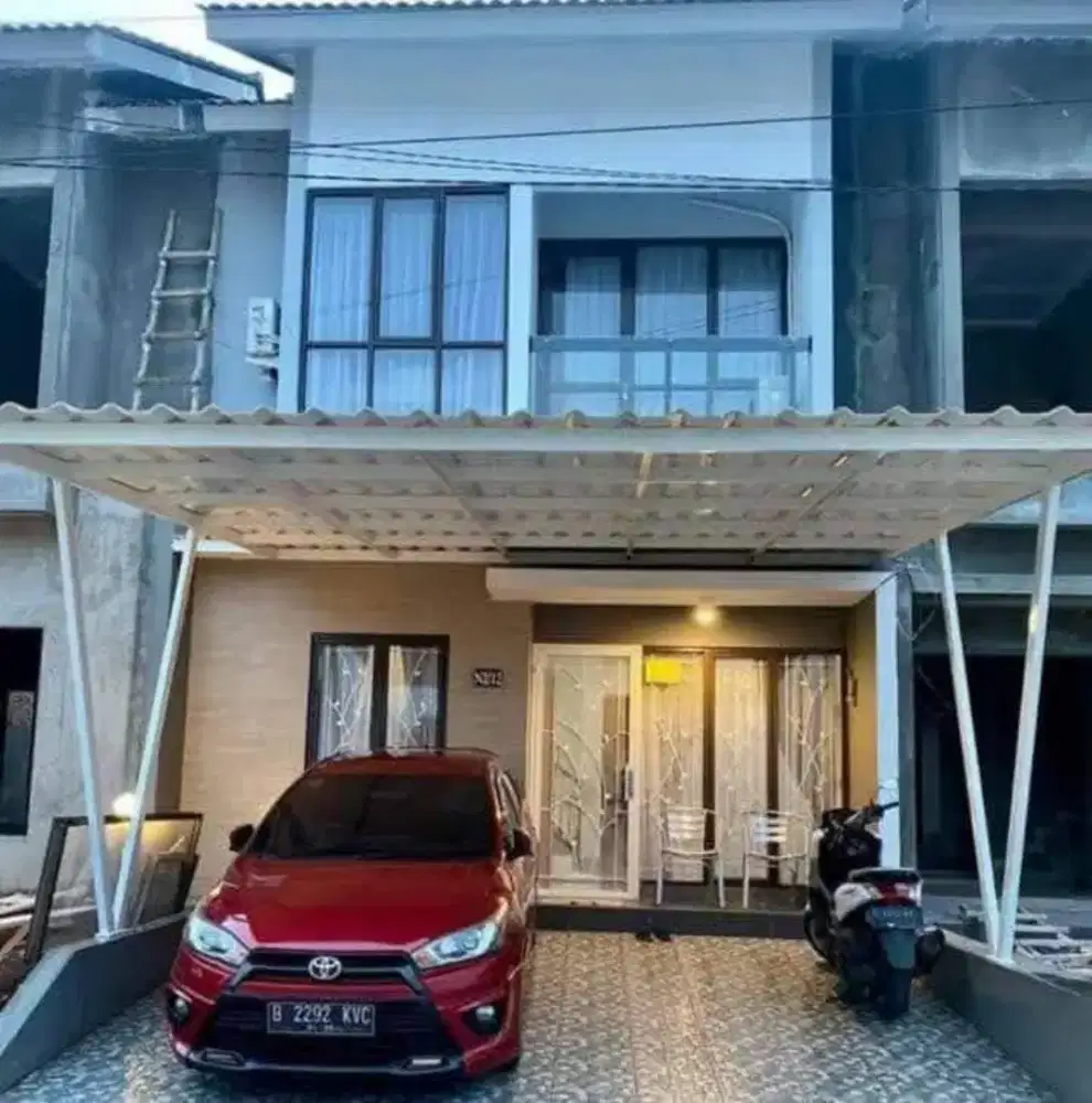 Kanopi minimalis modern