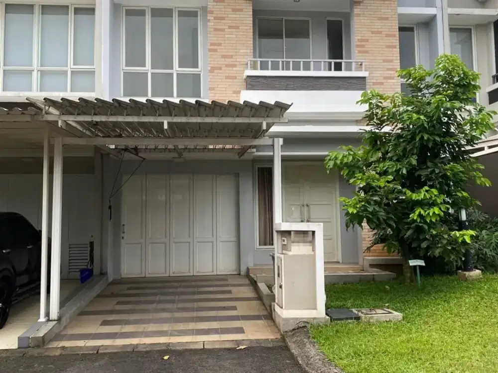 Disewa Rumah 2 Lt Cluster Edison Gading Serpong. Siap Huni