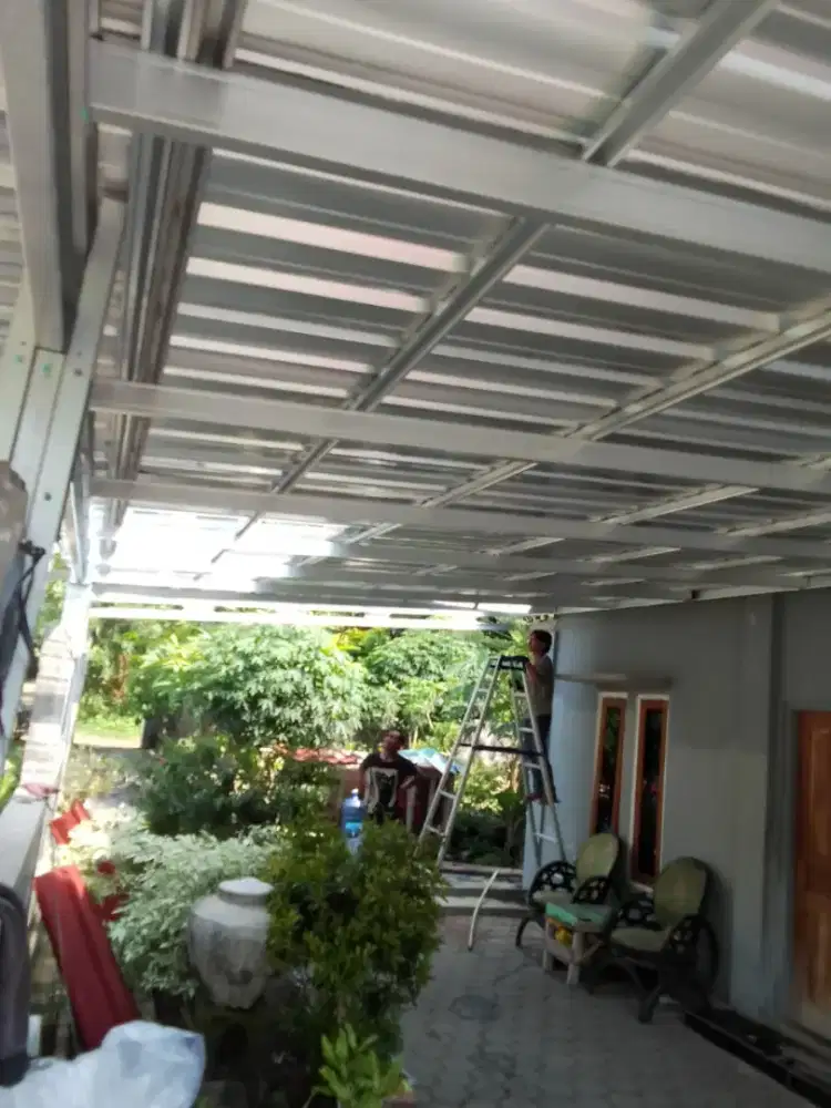 pasang atap kanopi bajaringan