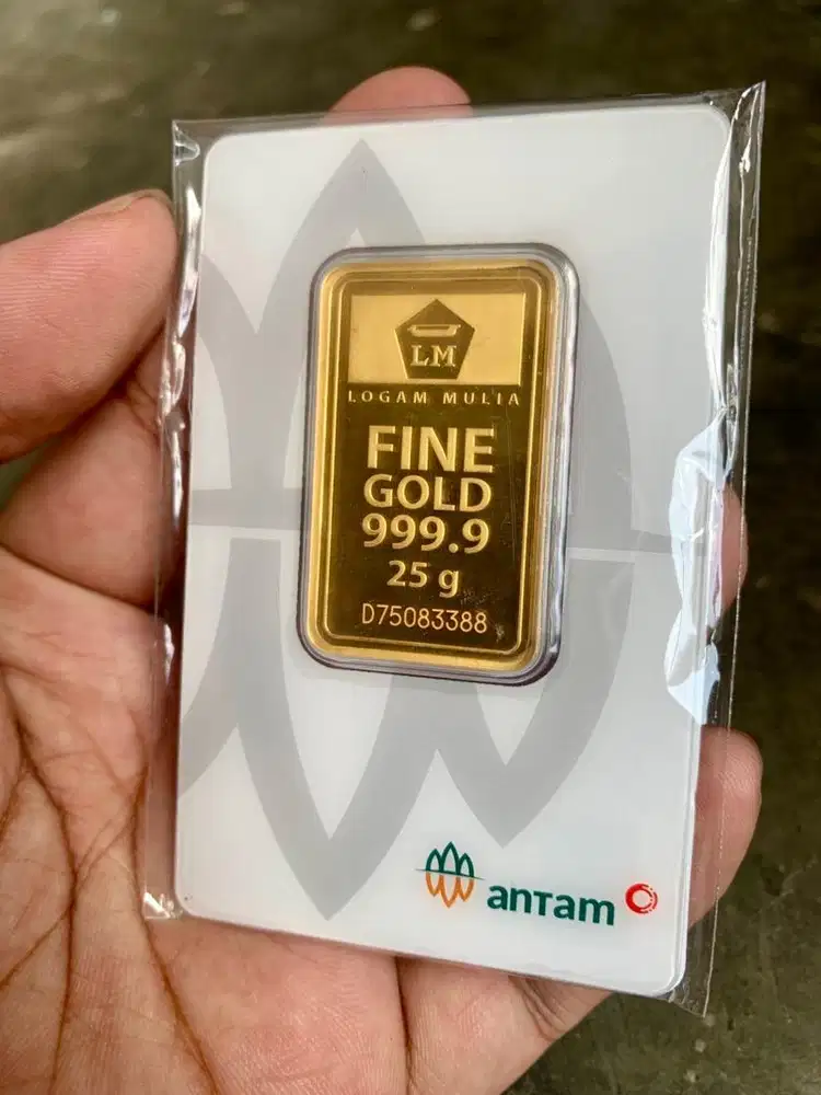 Logam Mulia Antam RM 25gr 2025 Emas Redmark