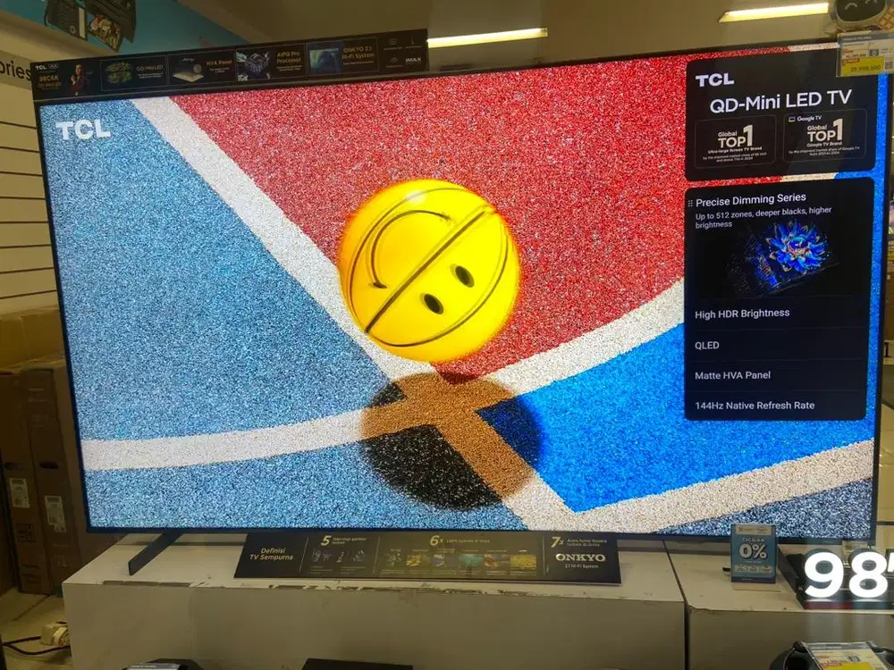 TCL MINI LED 98inch
