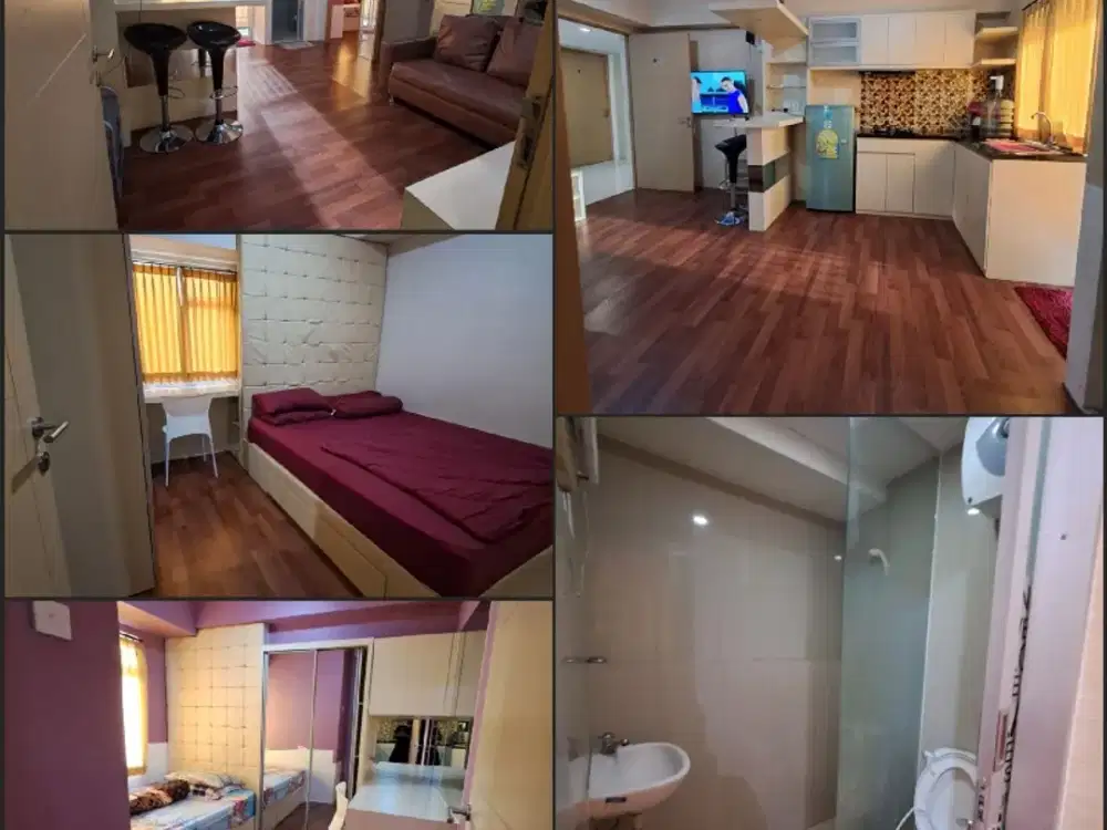 menyewakan apartemen educity 2br bulanan bycitihome
