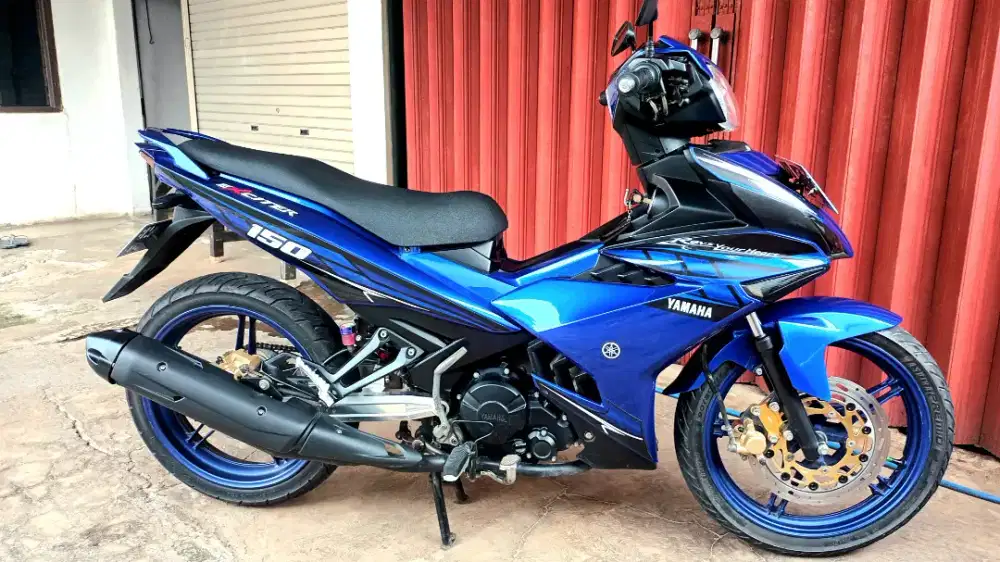 Yamaha mx king 150cc 2015 biru