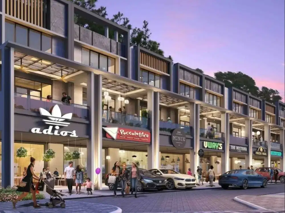 Ruko Carson 3 lantai, Lokasi Strategis Cocok untuk Berbagai Jenis Bisnis