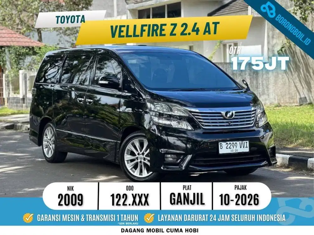 Toyota Vellfire Z 2.4 Premium Sound AT 2009 | Vellfire Alphard