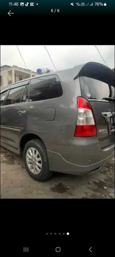 Toyota Kijang Innova 2012 Bensin