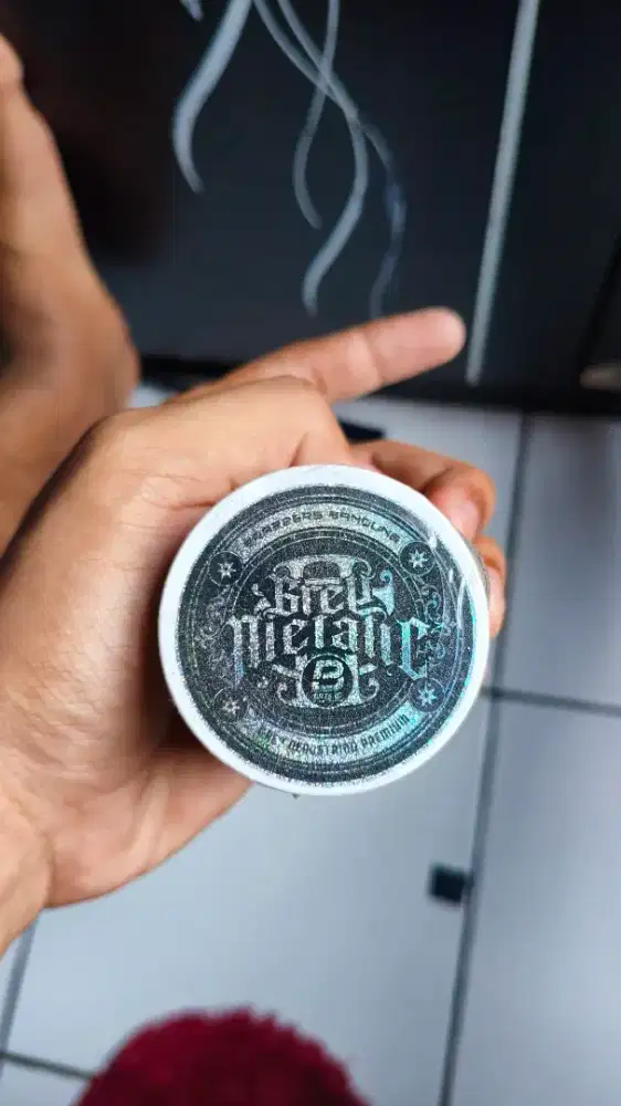 gelasan grey metalic original