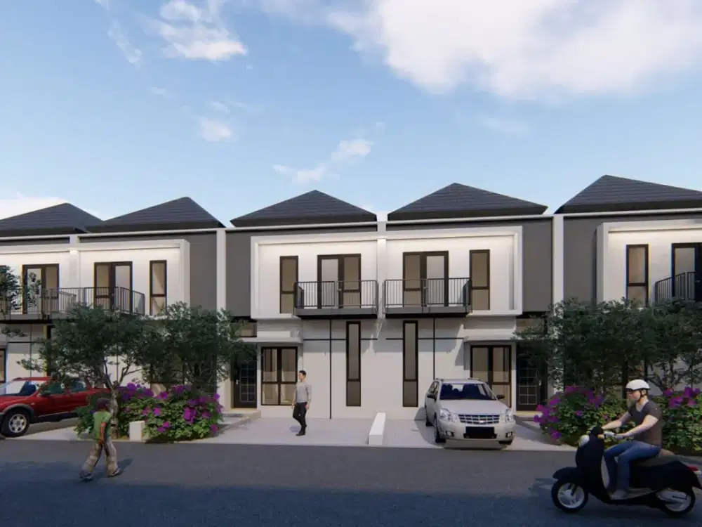 TOWN HOUSE VIEW GUNUNG MERBABU DI MAGELANG