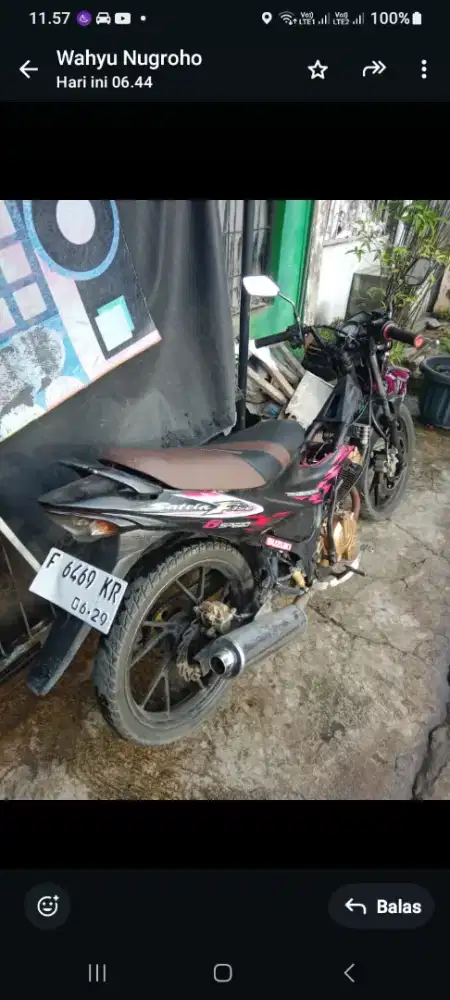 Satria Fu 150 thn 2008