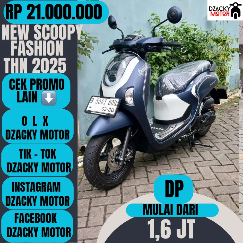 NEW SCOOPY FASHION THN 2025