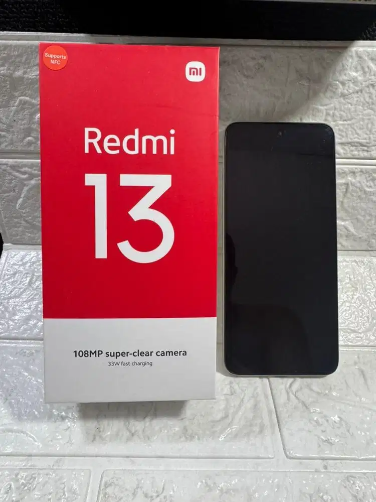 Xiaomi Redmi 13 8/128 sandy gold fulset mulus like new