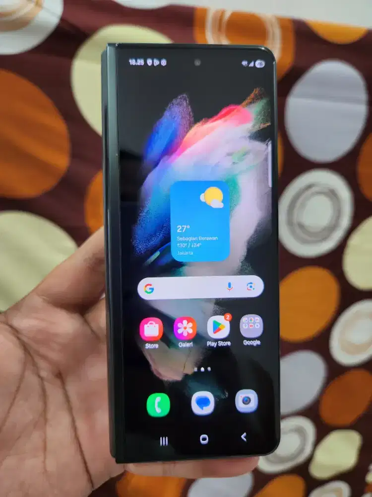 Samsung z fold 3 5g 12/512 murah normal