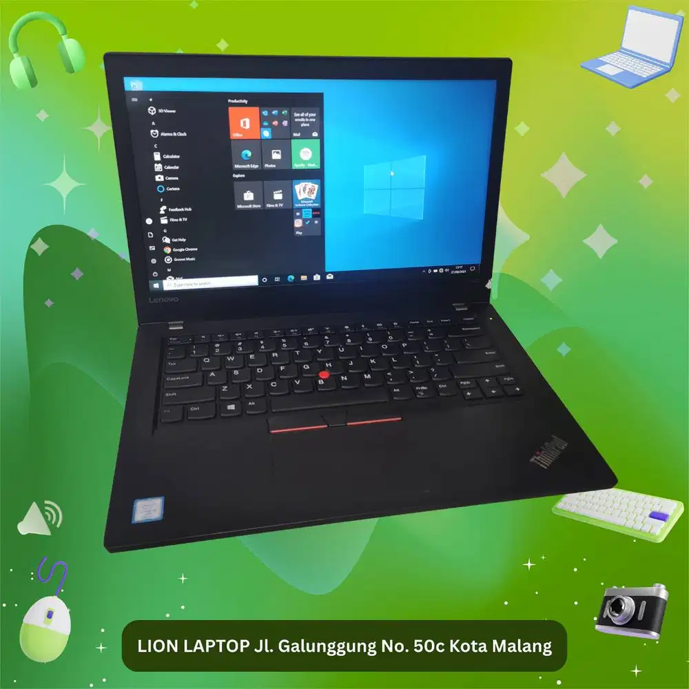 RAM 16GB Core i5 Gen7 SSD 256GB Lenovo Thinkpad T470 [15|11]